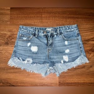 Free people Jean shorts